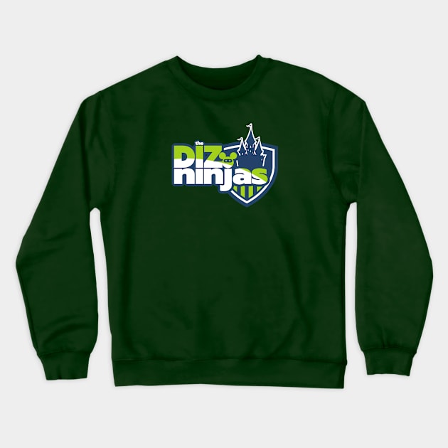 DizNinjas Crewneck Sweatshirt by AZTEdesigns